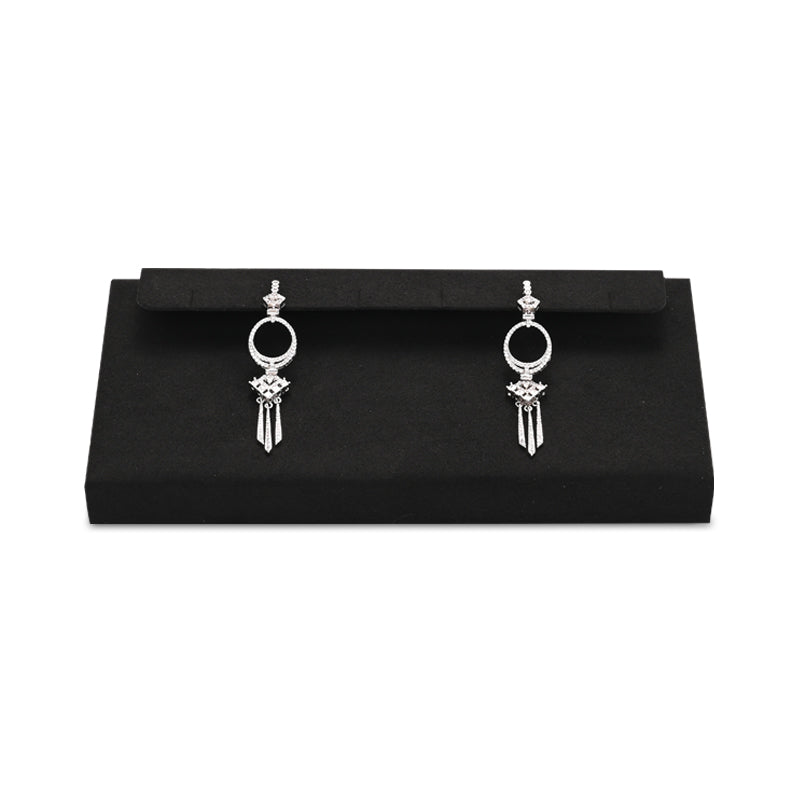 New Black Microfiber Multifunction Jewelry Tray P145