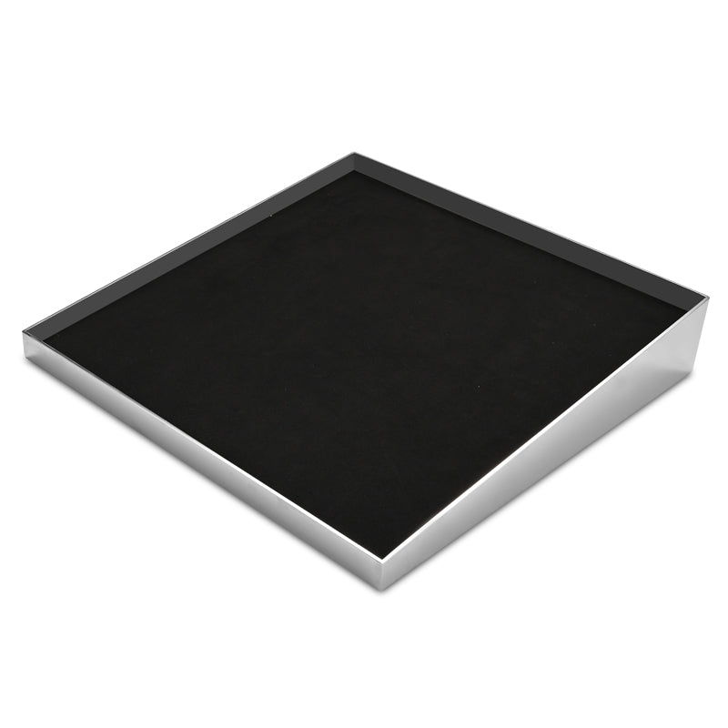 New Black Microfiber Multifunction Jewelry Tray P145