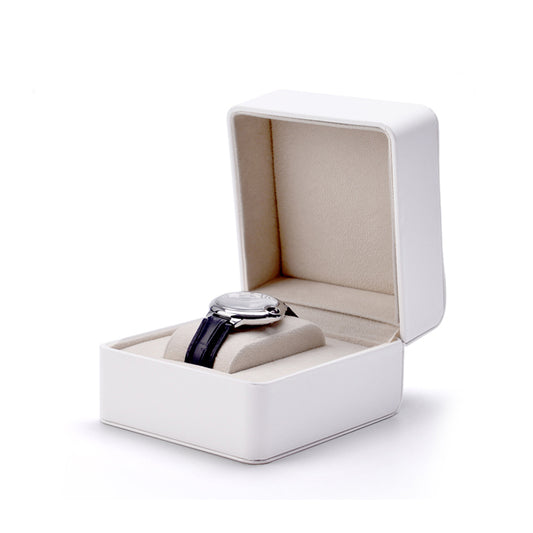 Oirlv Luxury Leather Watch Storage Box Travel Single Watch Case